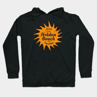 Holden Beach, NC, NC Summertime Vacationing Watchful Sun Hoodie